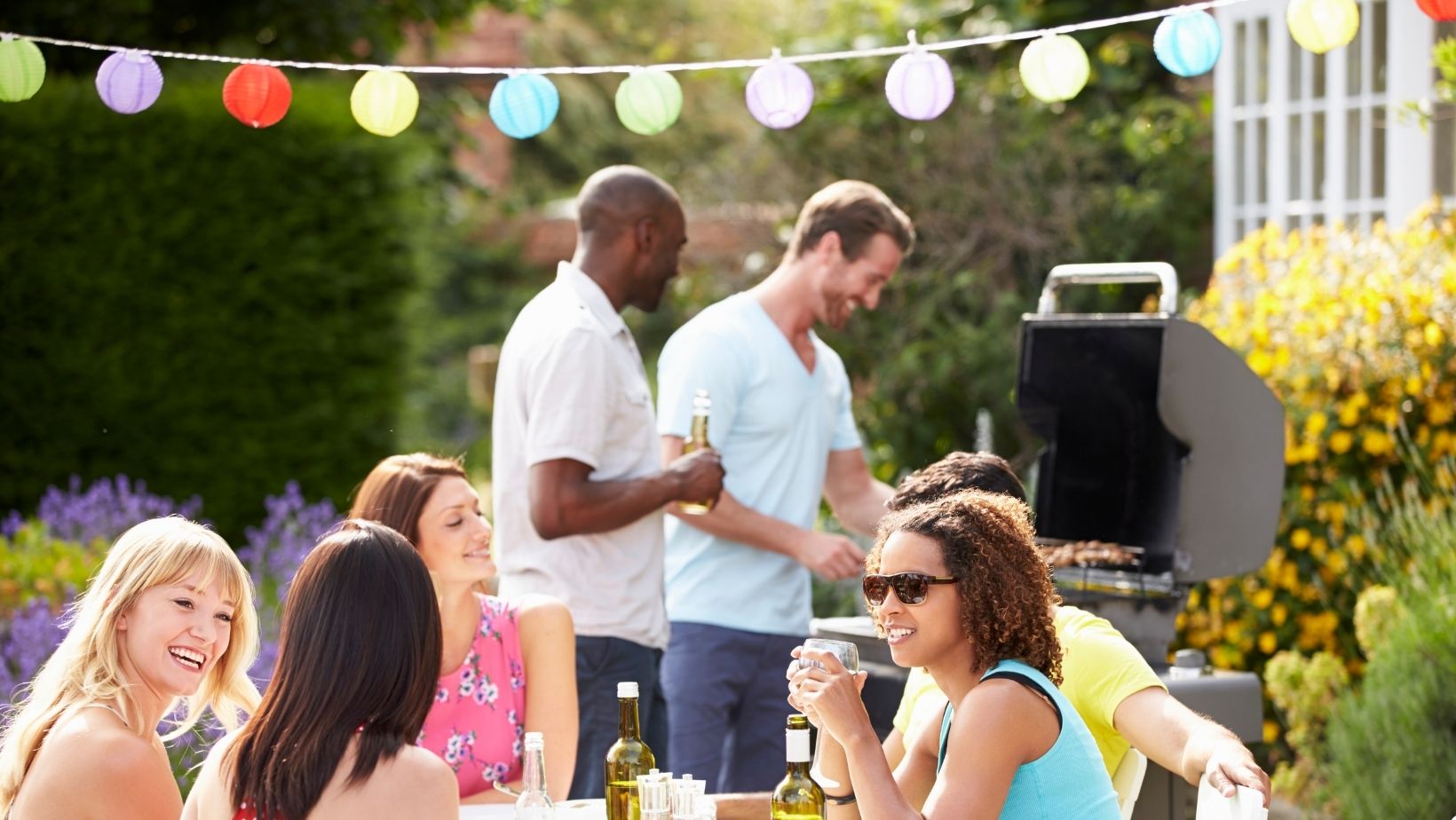 outdoor bbq party
