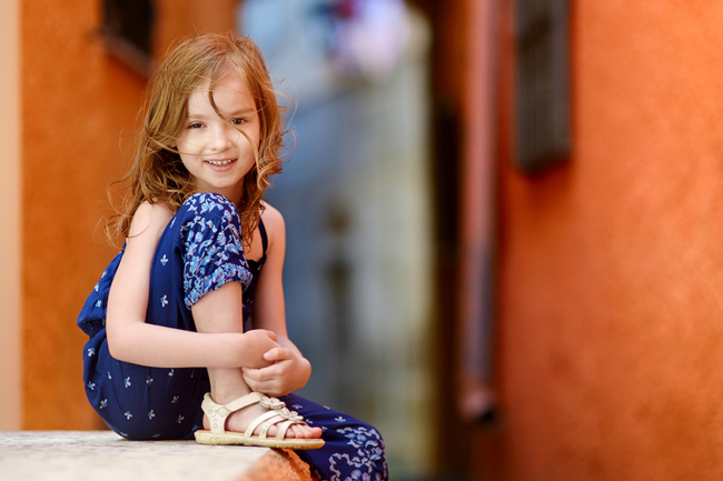 elementary girl student