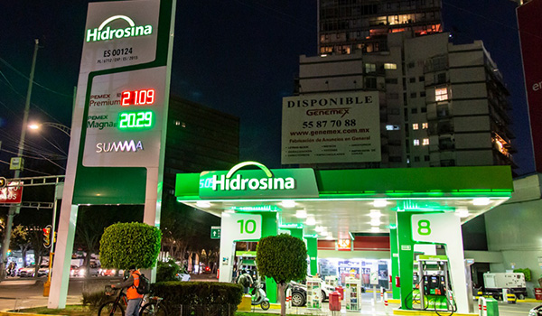 Gasolineras Hidrosina