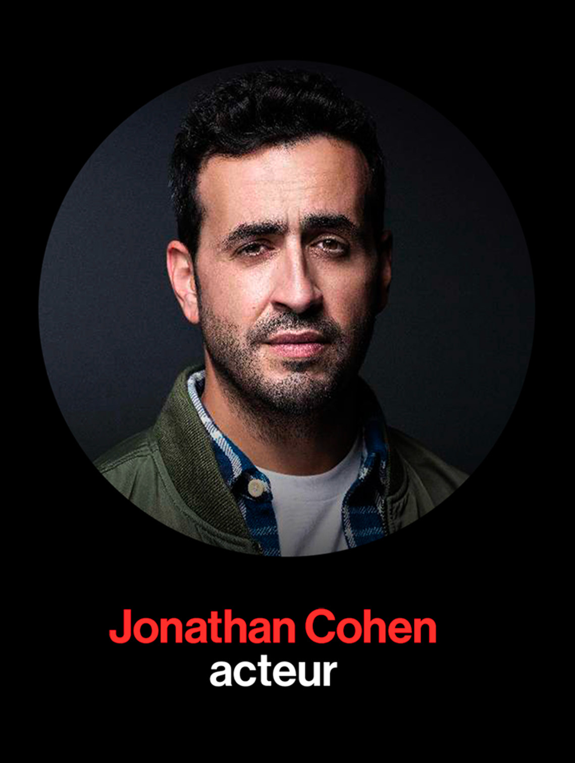 Jonathan Cohen, sa playlist à retrouver sur BrutX