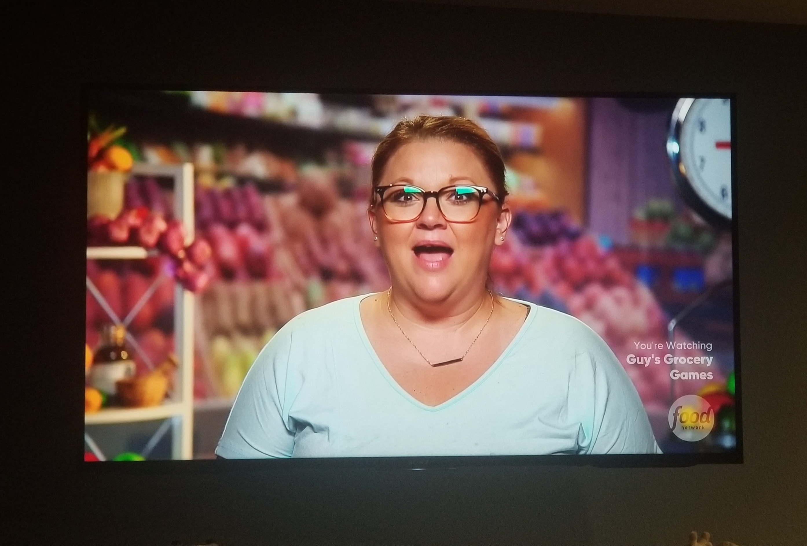 Jessica on Guys Grocery Games