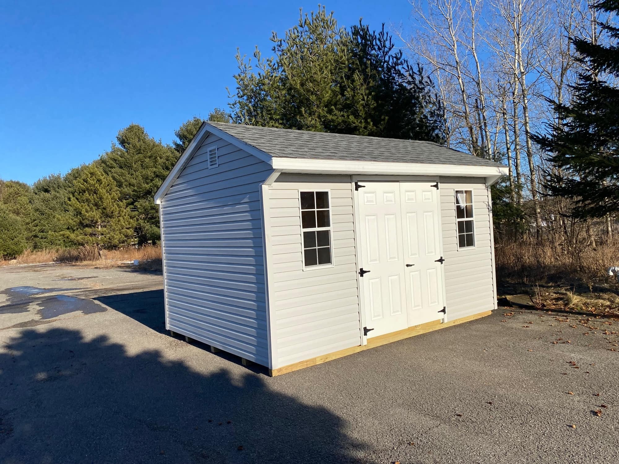 10x14 Vinyl Quaker (Gray)