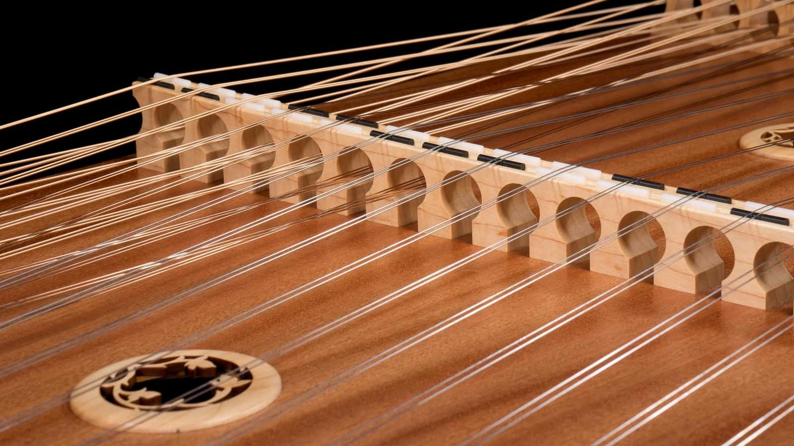PD40 Hammered Dulcimer Dusty Strings