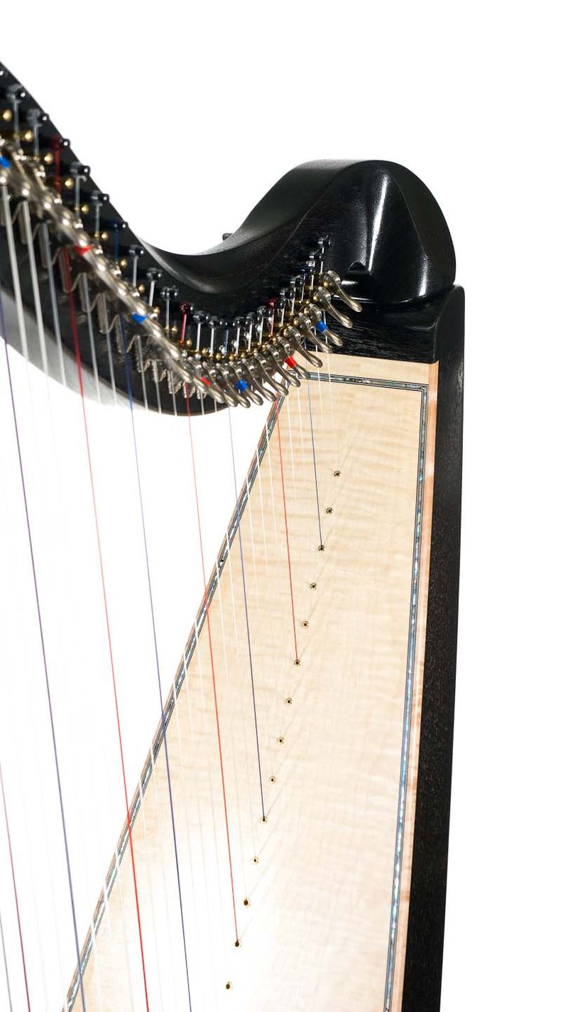 Lever Harps Dusty Strings