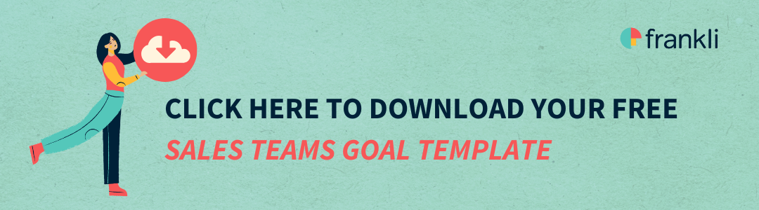 OKR goals sales teams goal template sample goals free downloadable