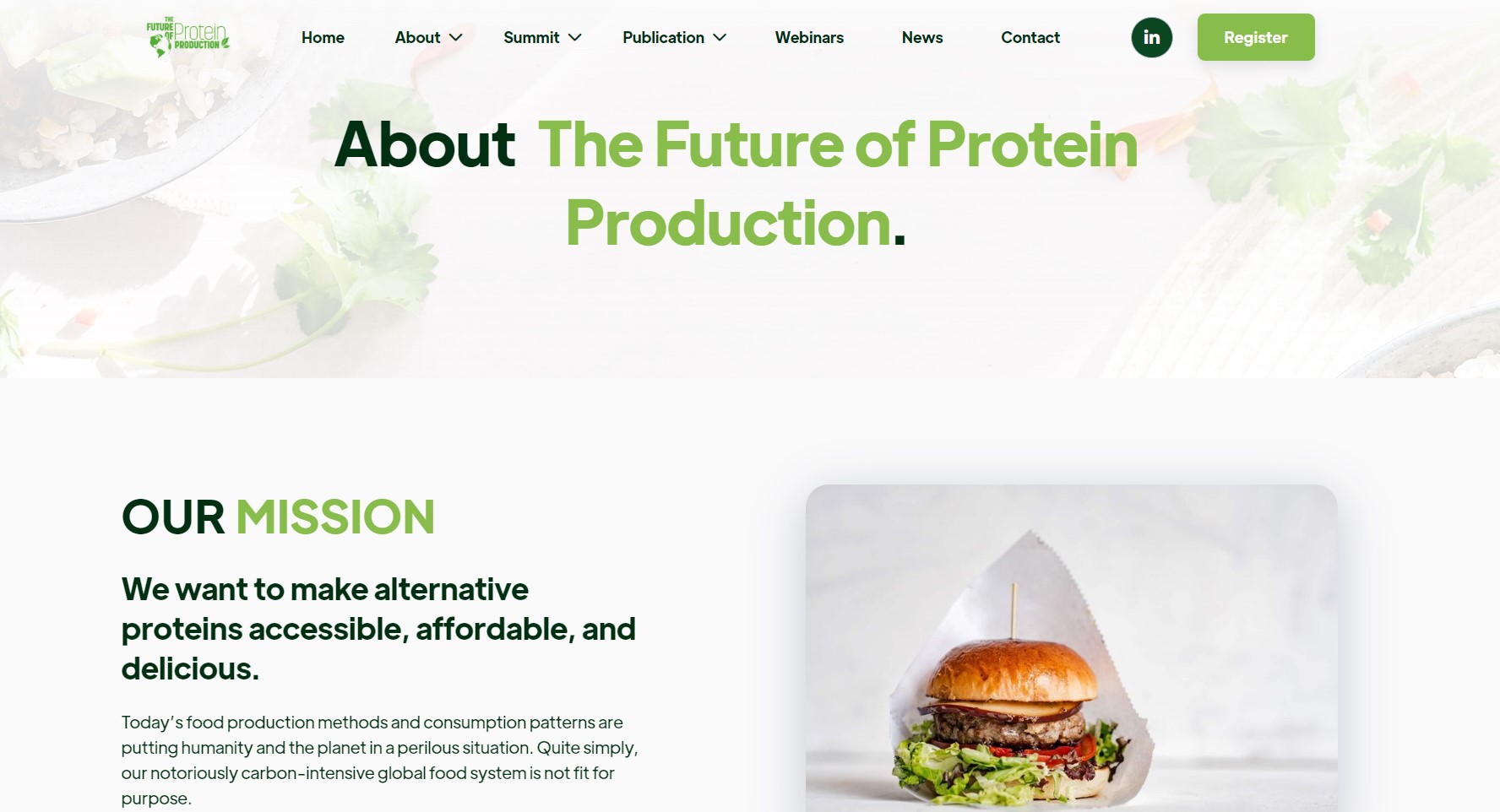 About Future of Protein Production