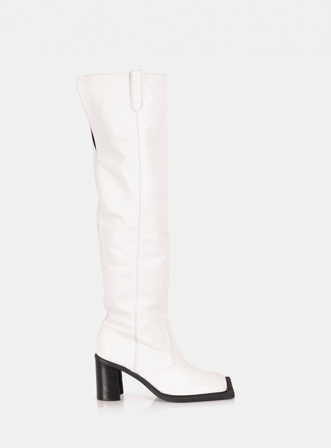 White boots