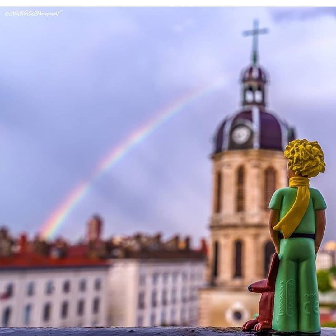 petit prince au dessus de Bellecour
