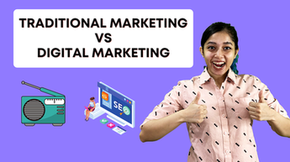 traditional marketing vs digital marketing