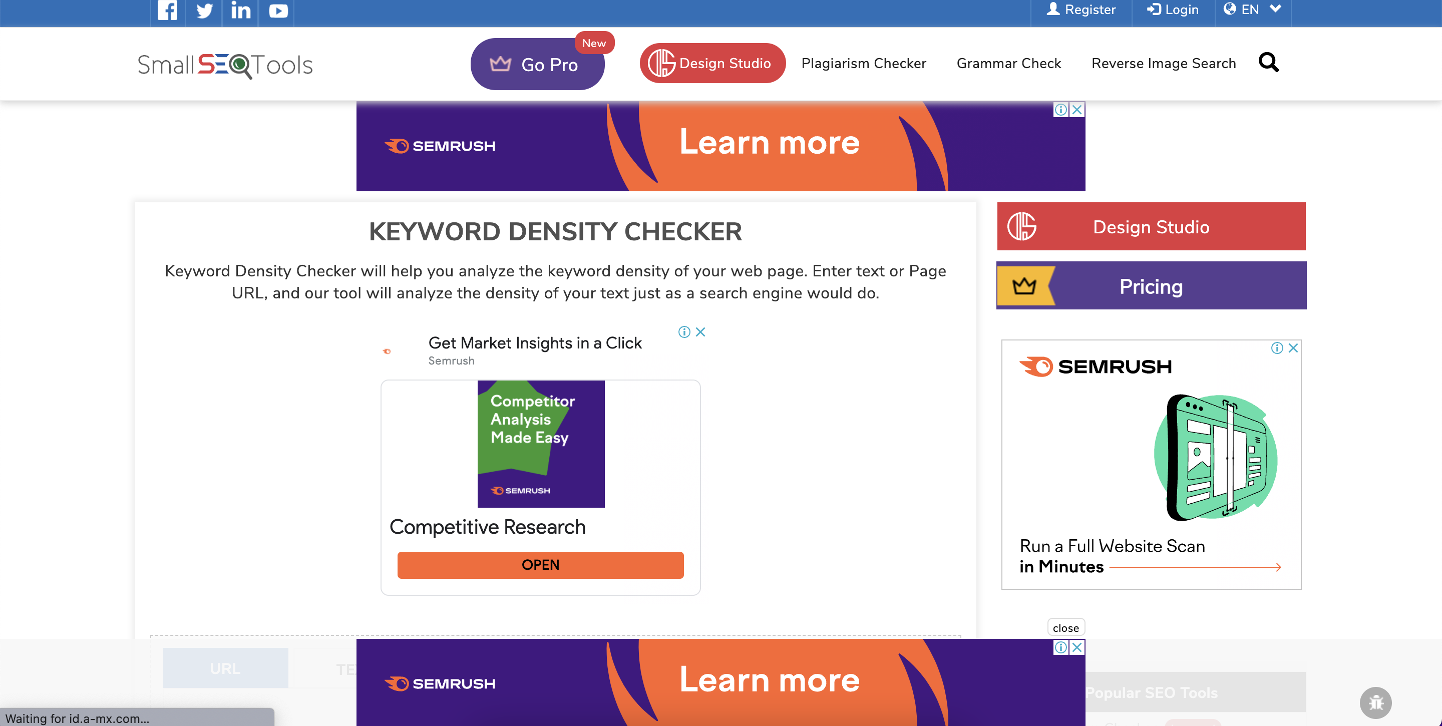 Small SEO Tool