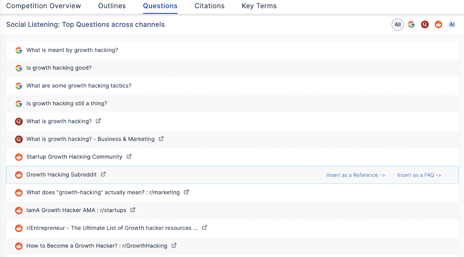 social listening tool by scalenut