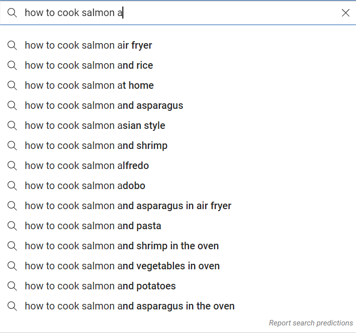 Screenshot #2 of YouTube Auto Suggest feature