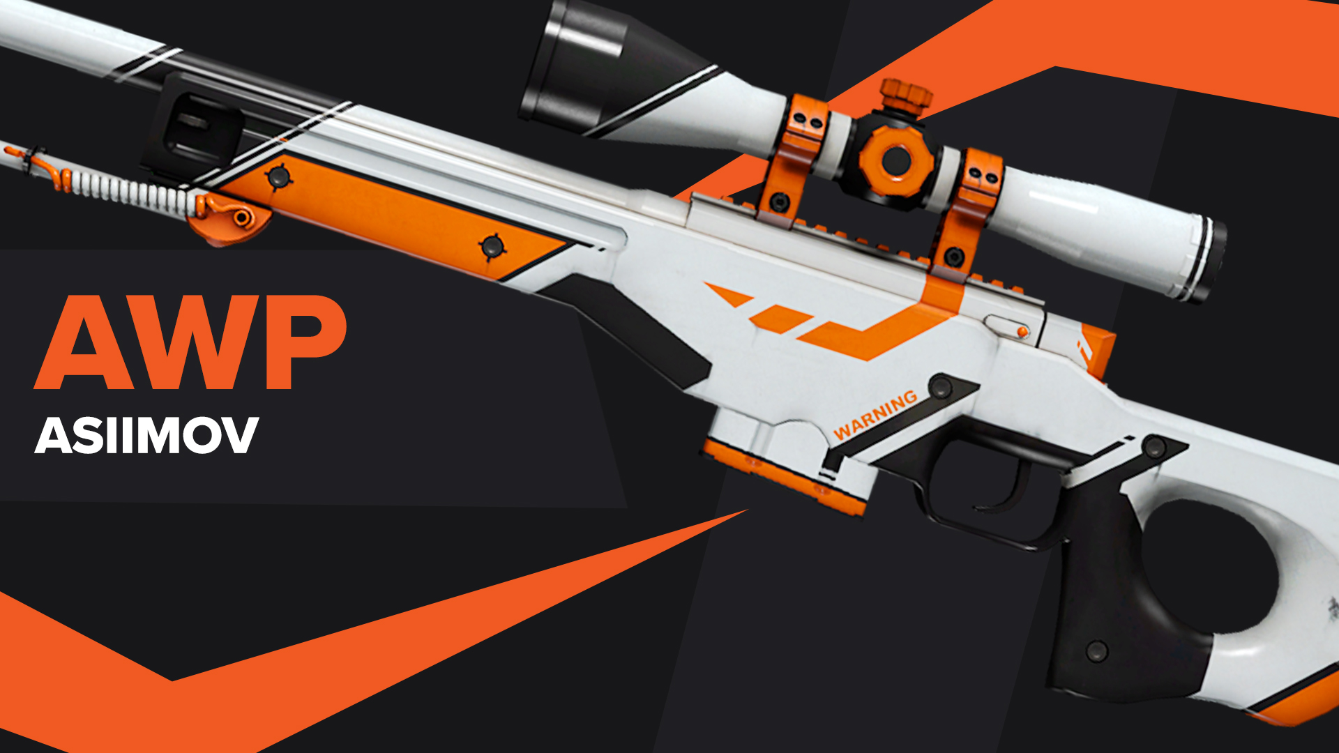 AWP Asiimov CSGO Skin