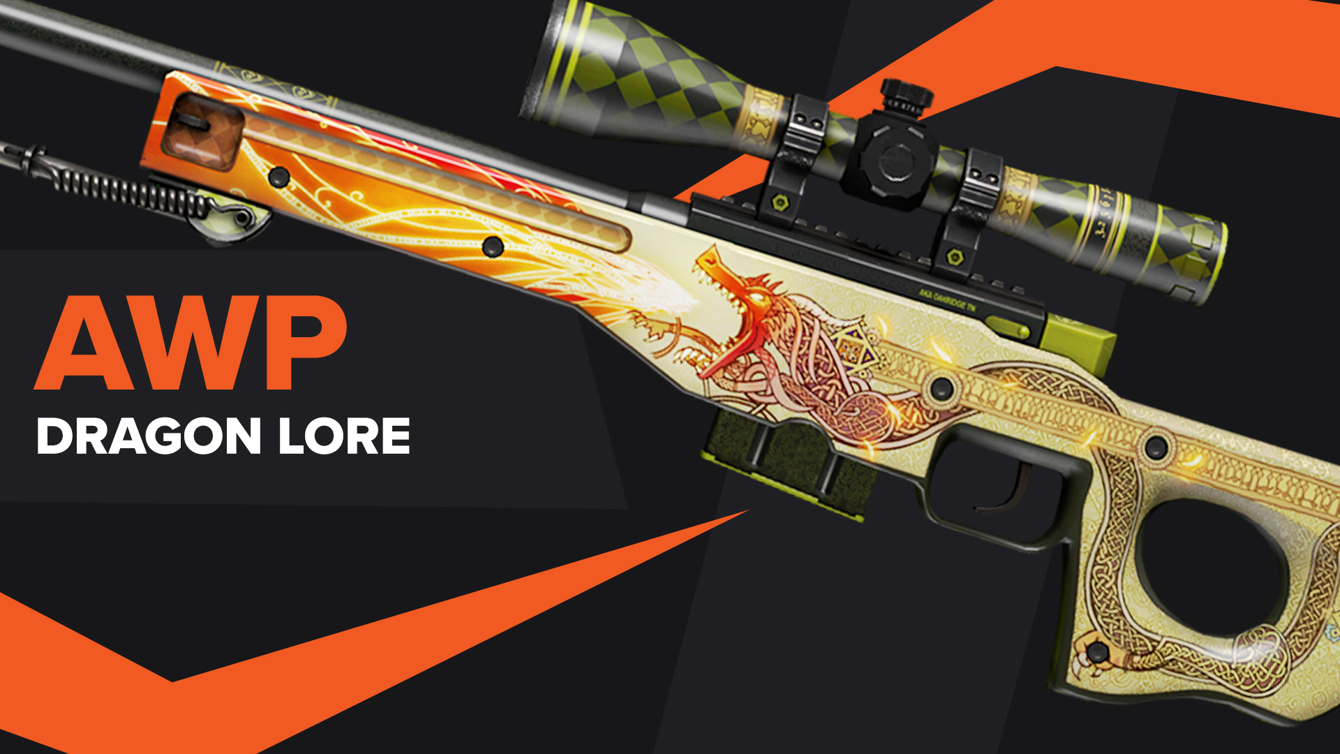 AWP Dragon Lore CSGO Skin