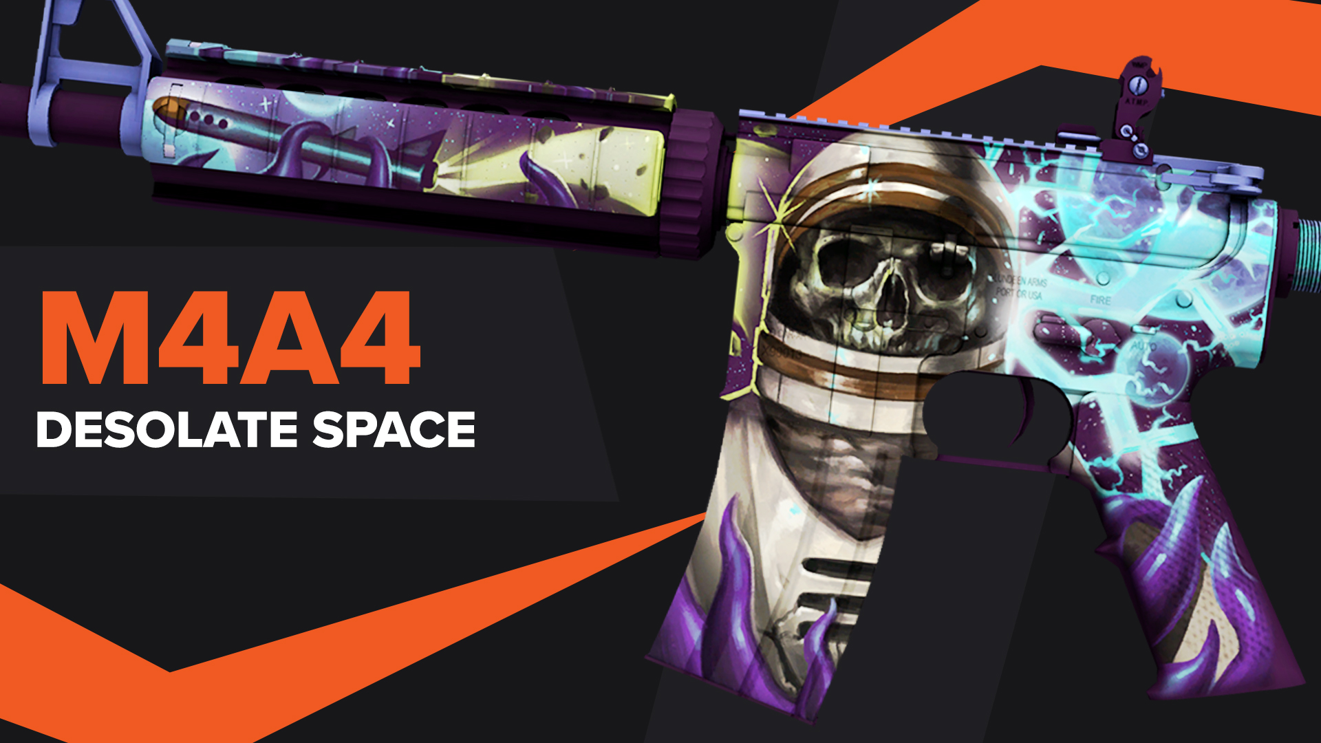Desolate Space CSGO Skin M4A4