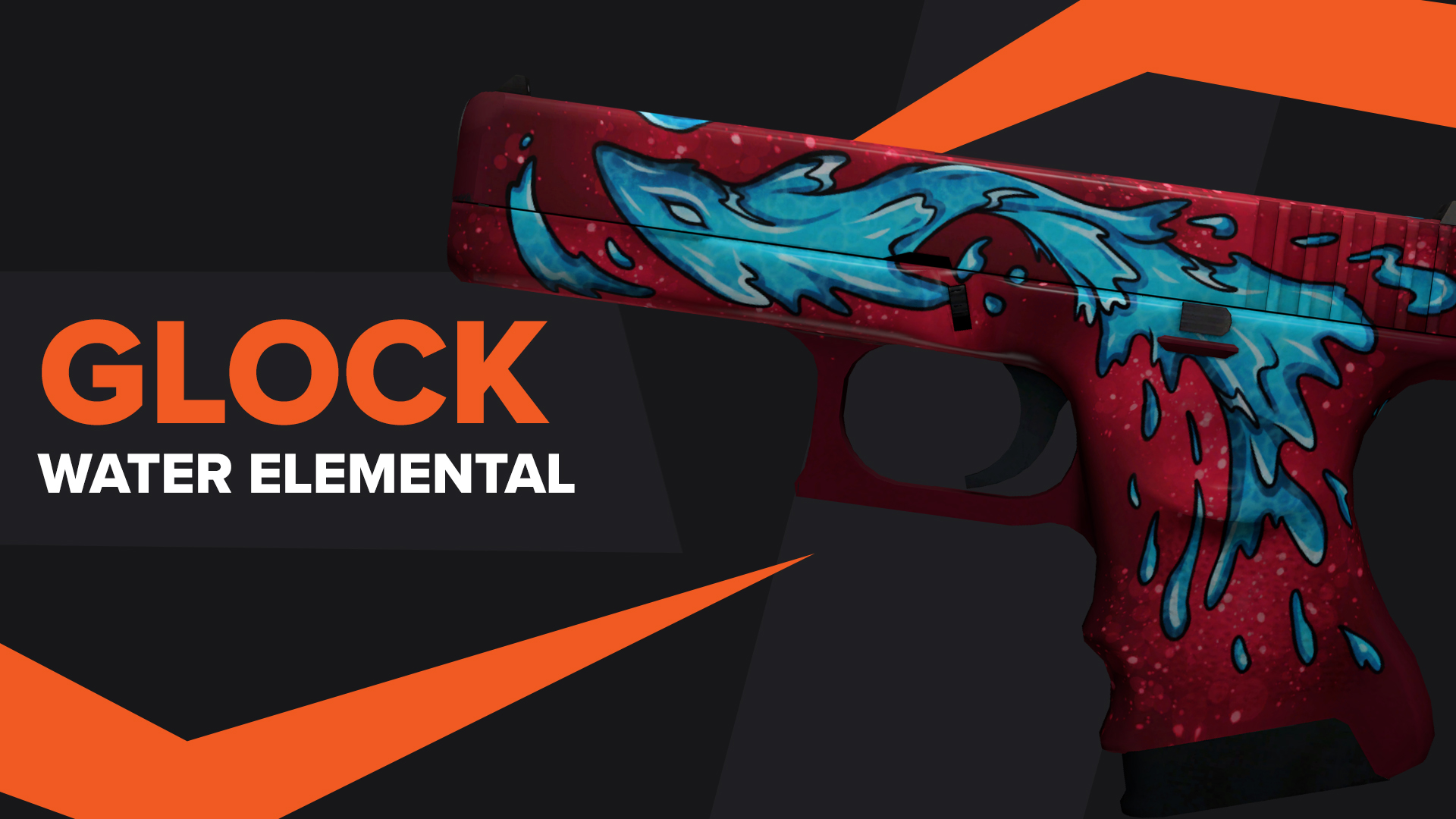 GLOCK 18 Water Elemental CSGO Skin