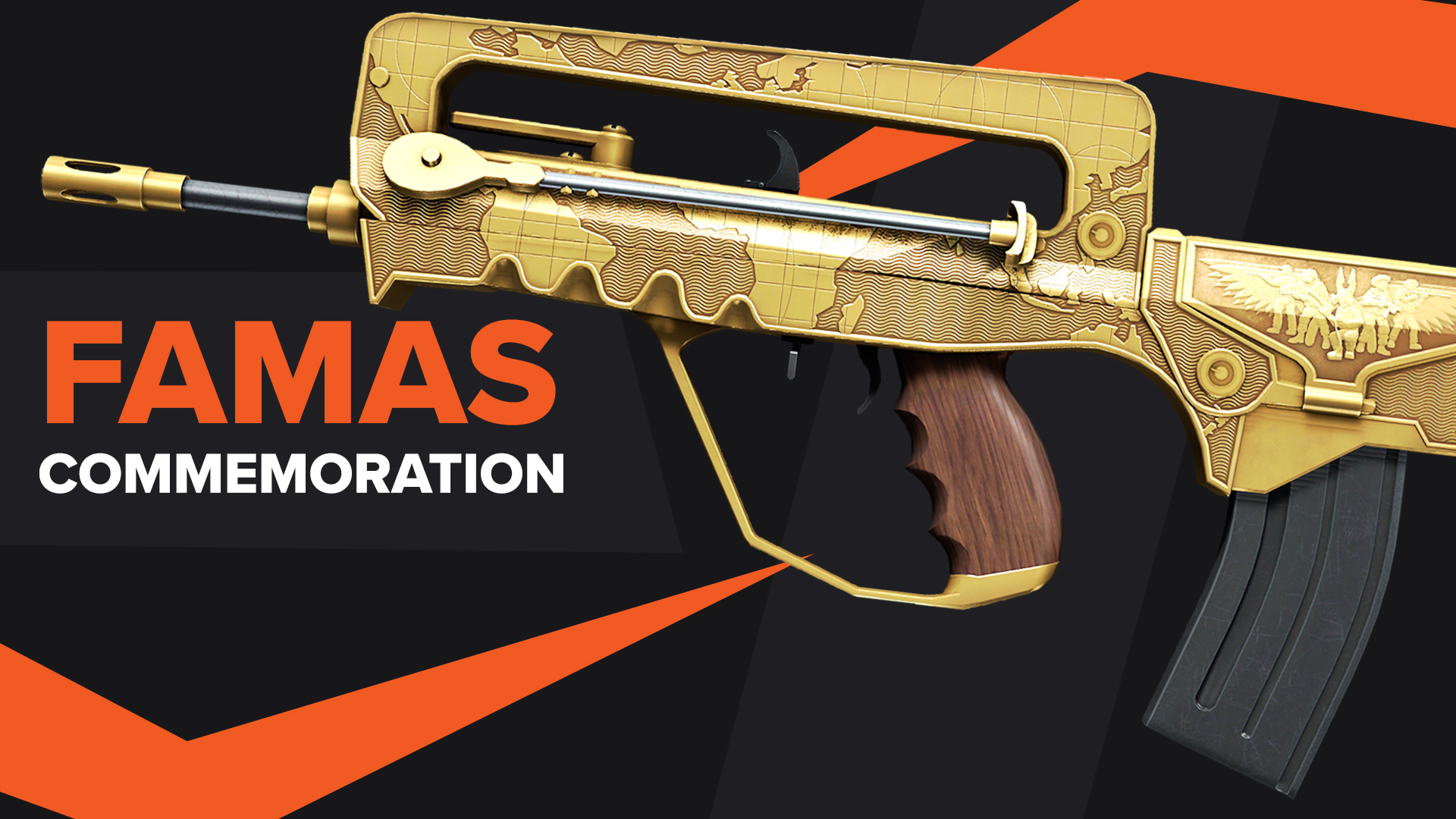 FAMAS Commemoration CSGO Skin