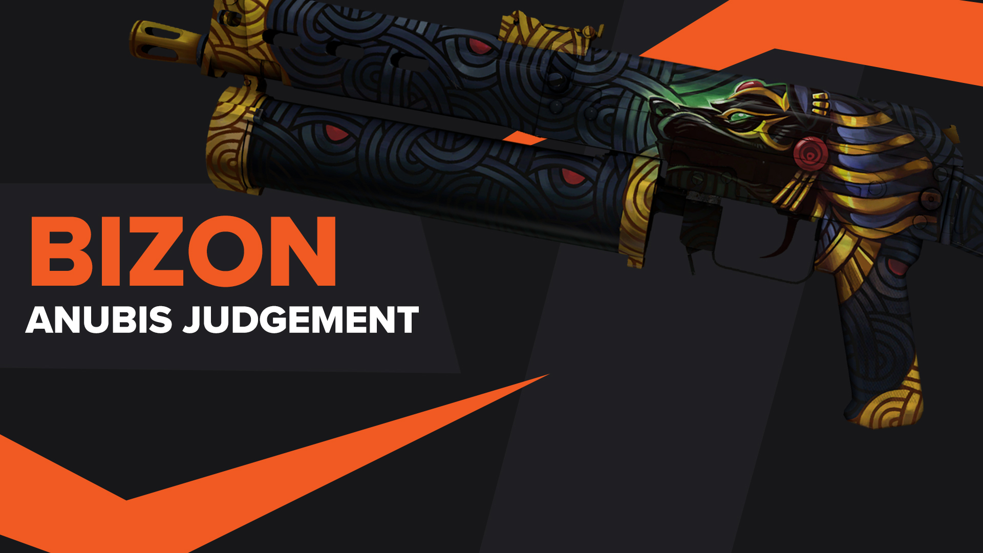 PP BIZON Judgement of Anubis CSGO Skin