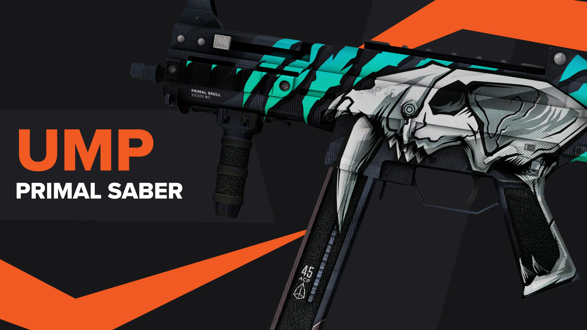 UMP45 Primal Saber CSGO Skin