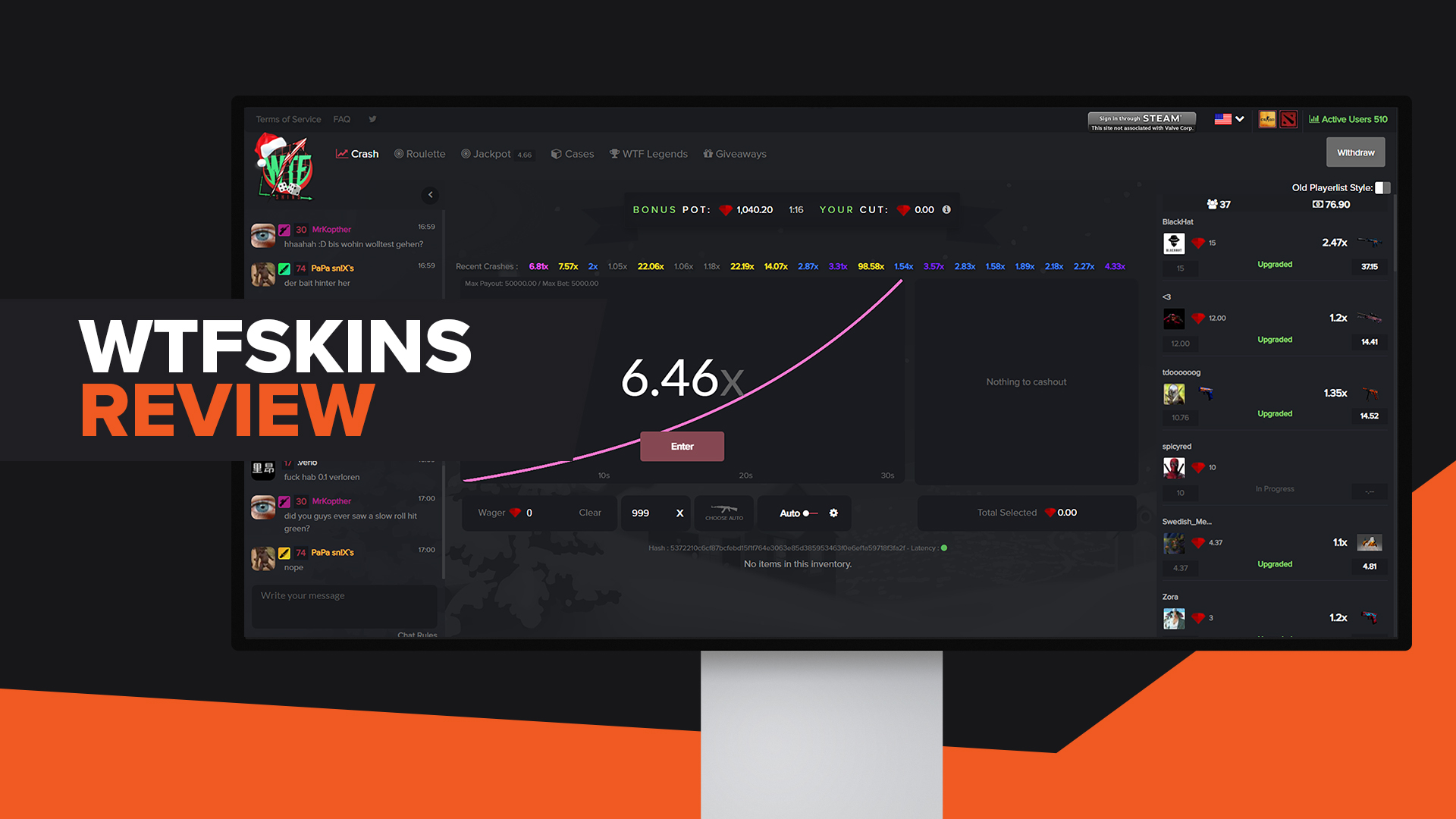 CSGO Gambling Sites WTFSkins