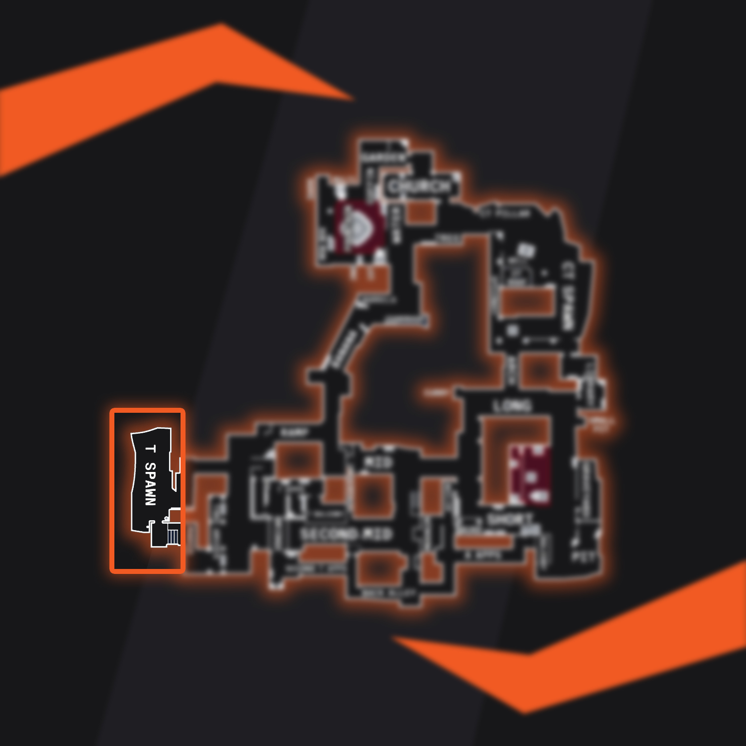 Inferno CSGO T Spawn Map