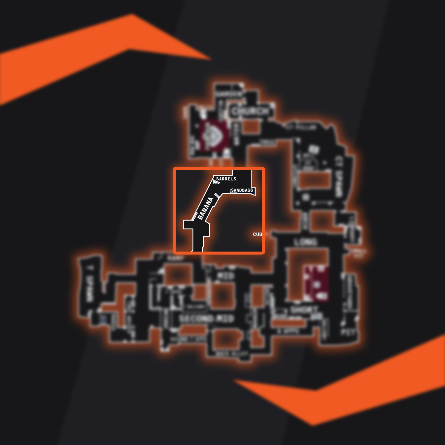 Inferno CSGO Banana Map