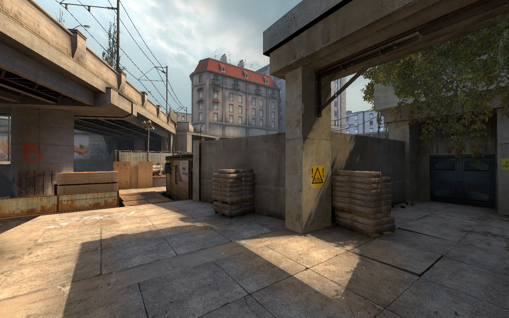 Overpass Bombsite B Screenshot