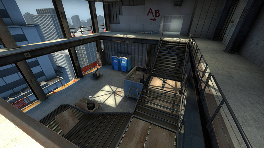 Vertigo Stairwell CSGO