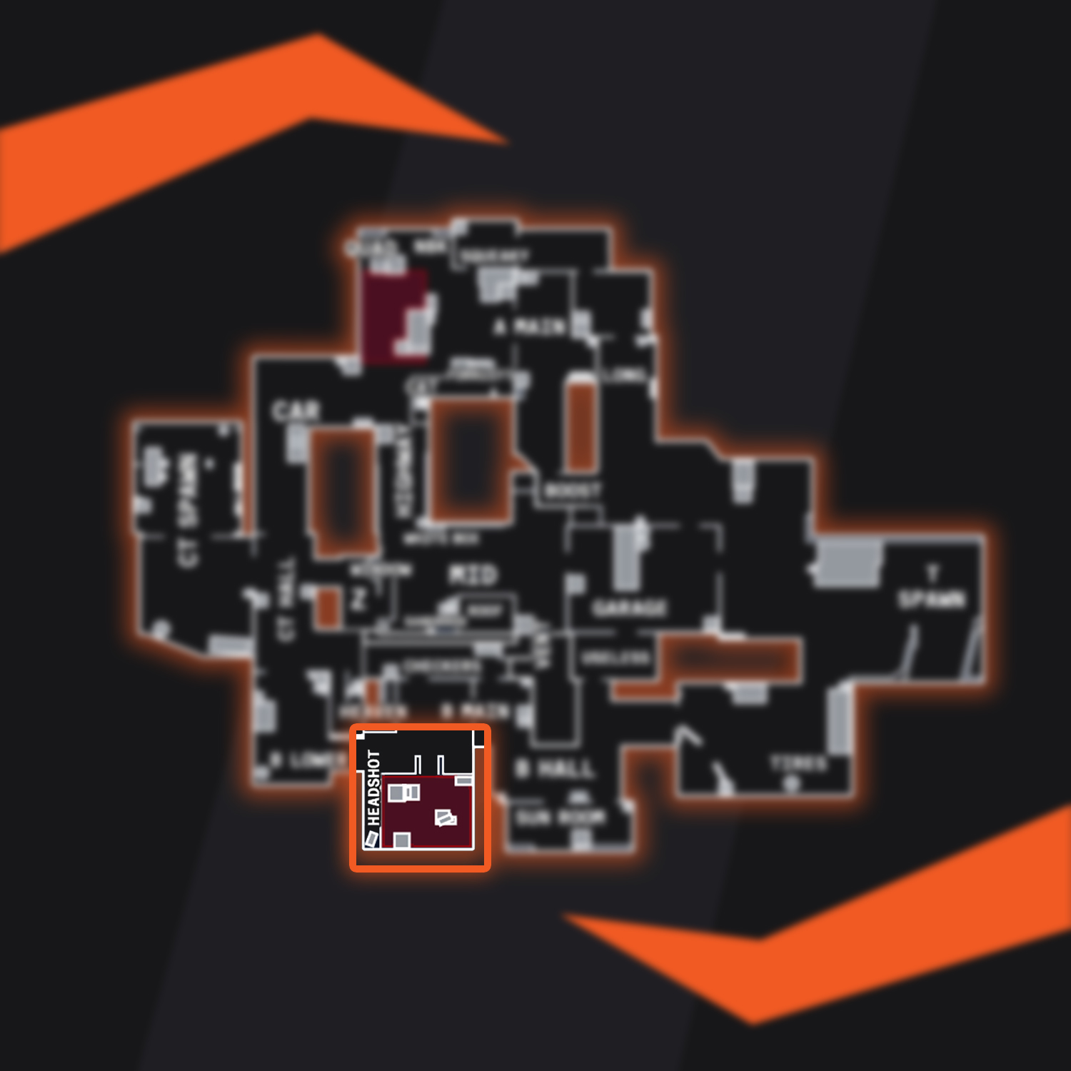 CSGO Cache Bombsite B Callout