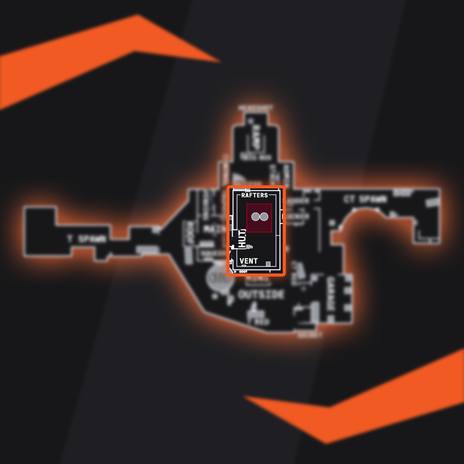CSGO Nuke Bombsite A
