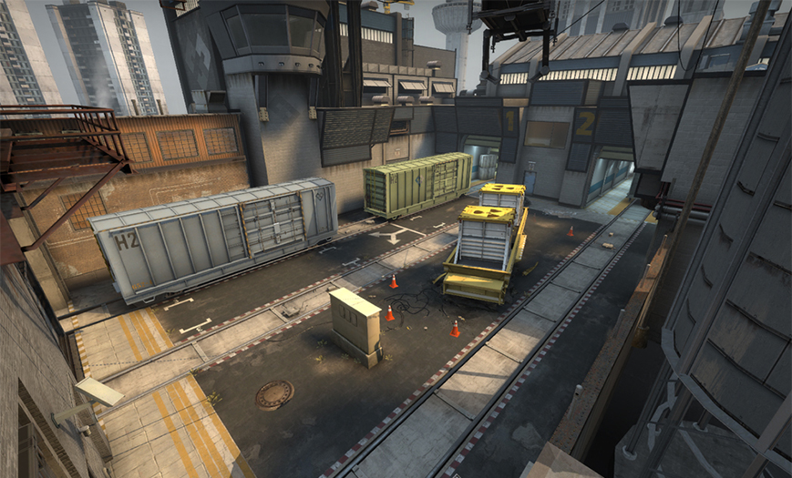 CSGO Train Bombsite A