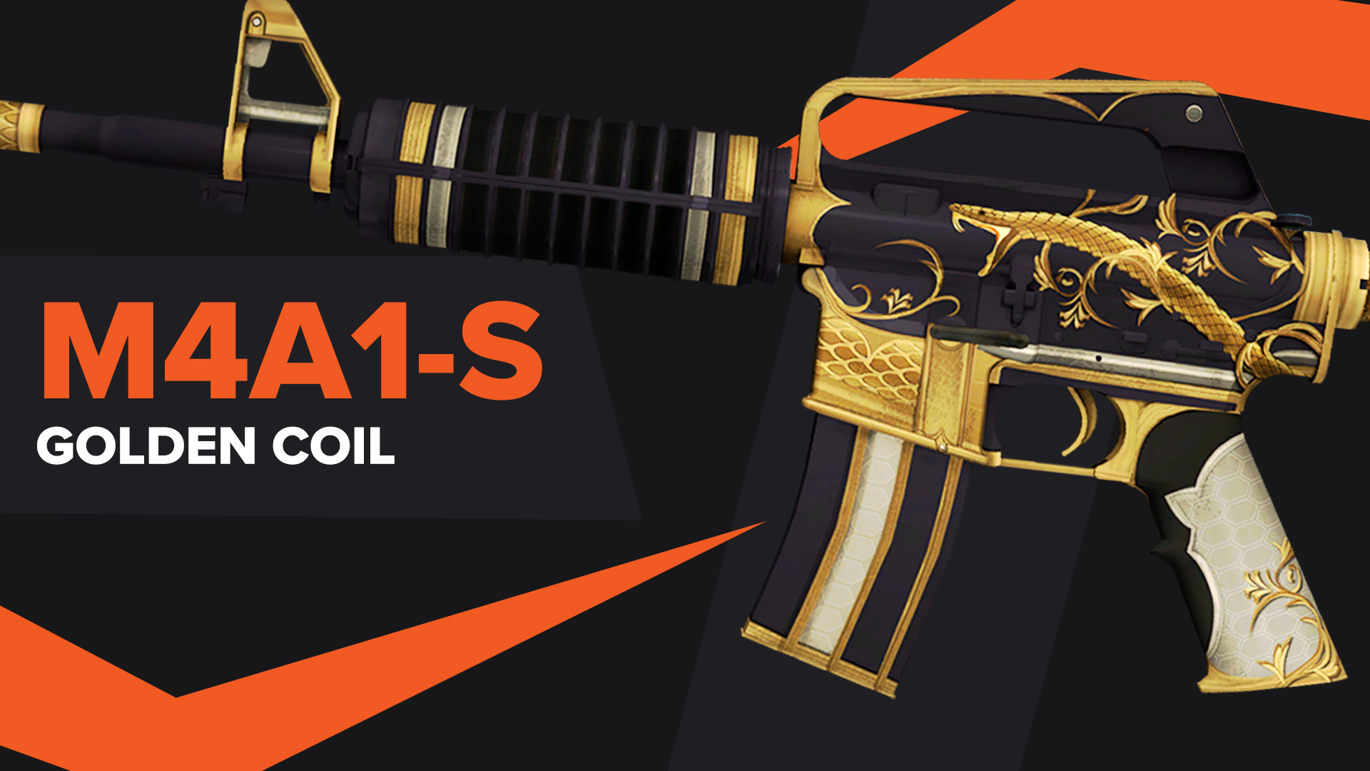 Golden Coil CSGO Skin M4A1S