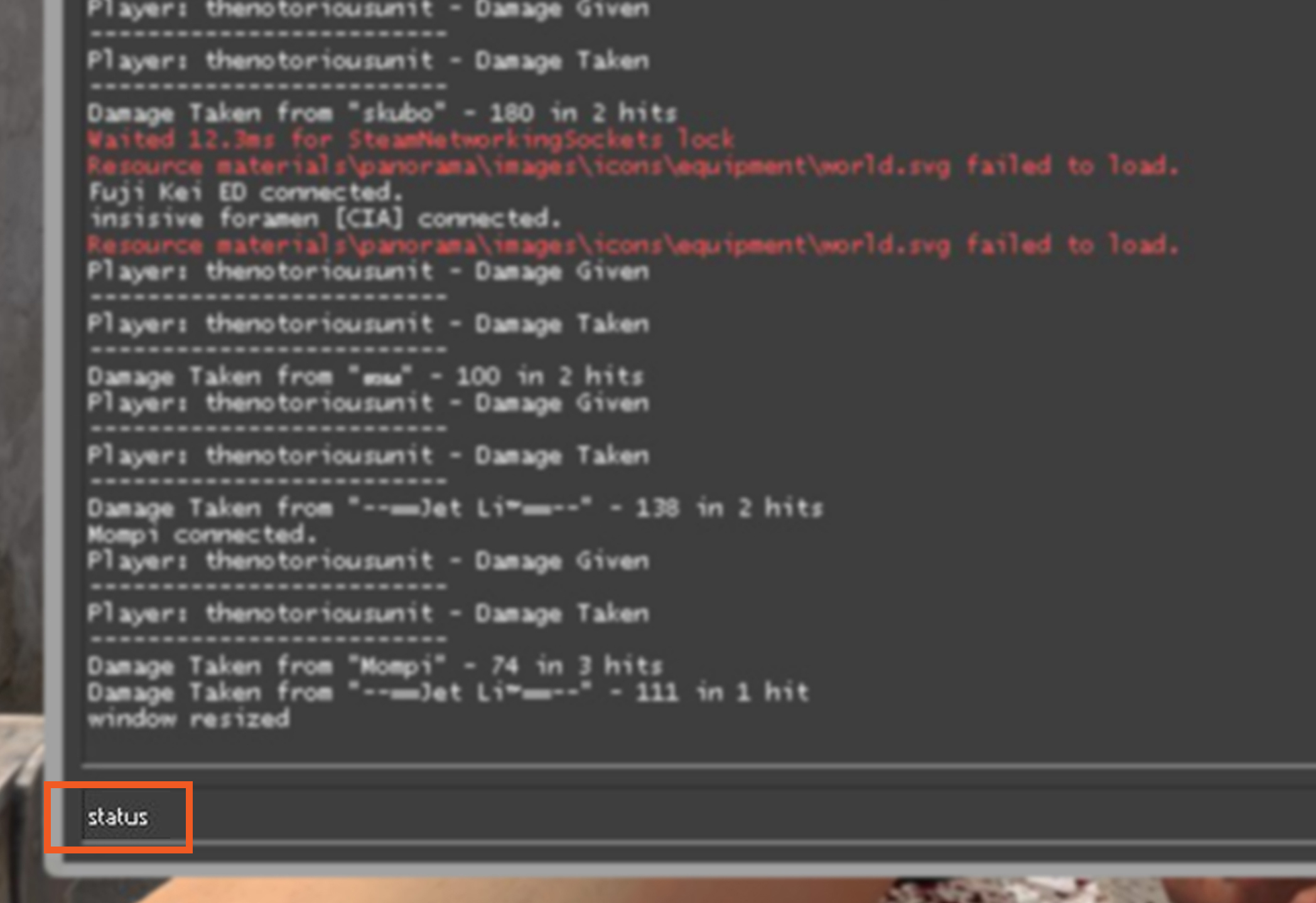 Counter Strike GO How to kick yourself command status
