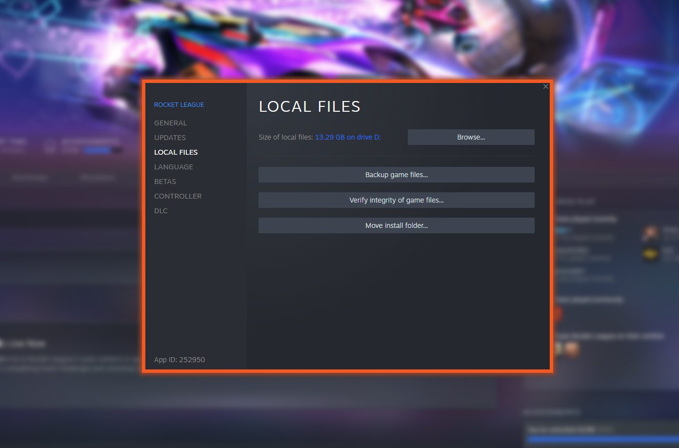 Local Files Steam