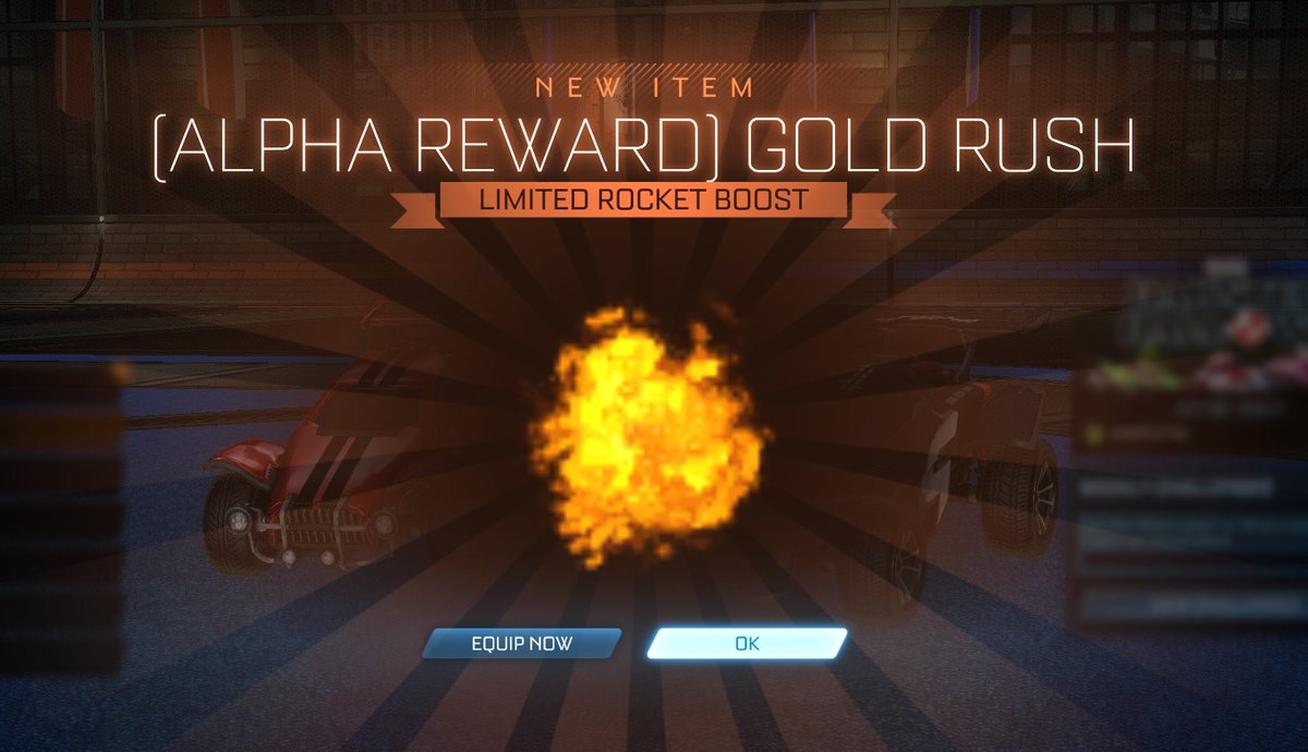 Alpha Boost Rocket League