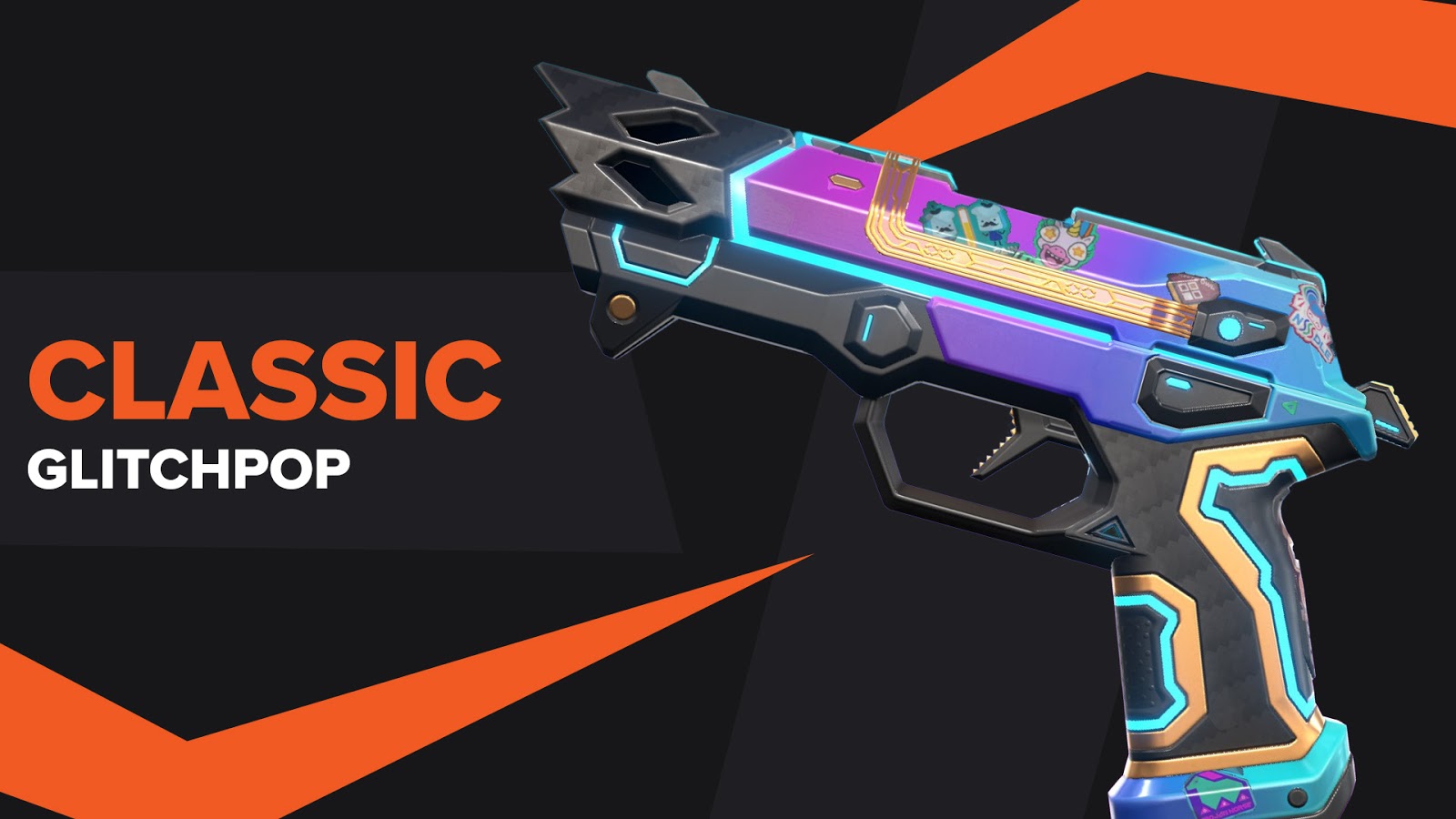 Classic Glitchpop 2.0 Valorant Skin