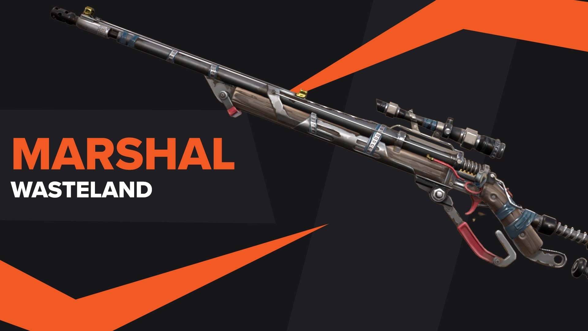 Marshal Wasteland Skin Valorant