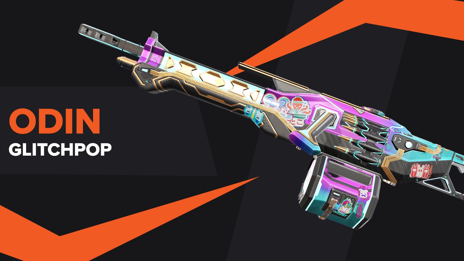 Odin Glitchpop Valorant Skin