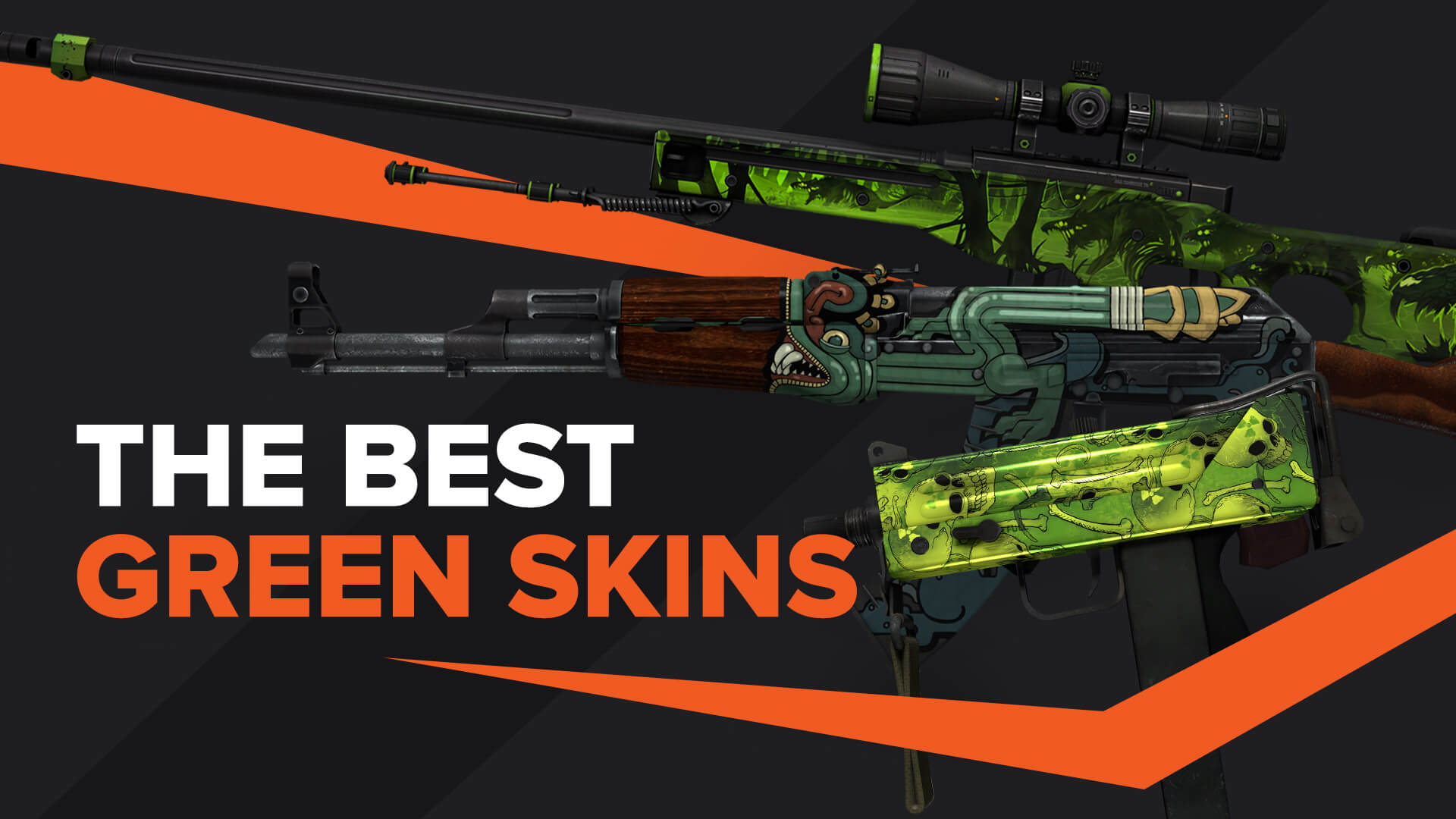 best green skins CSGO