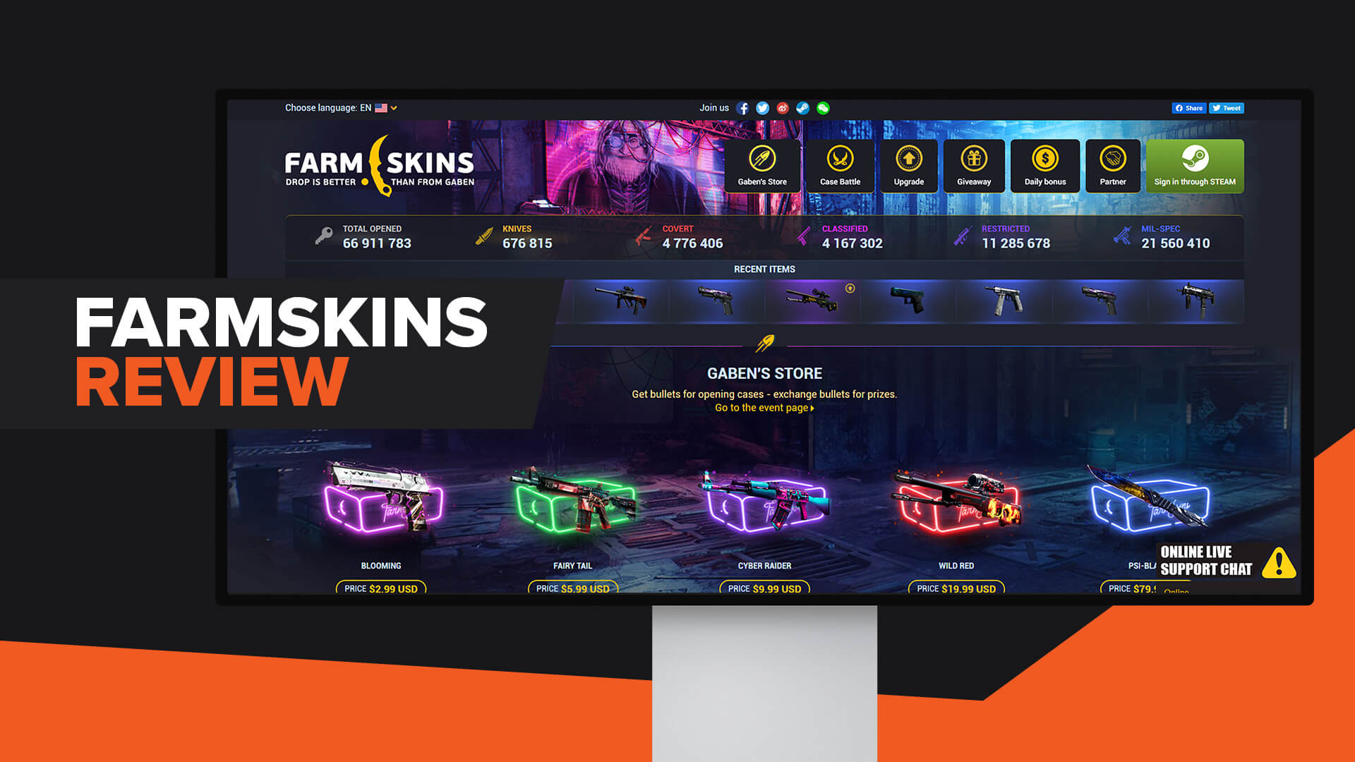 Farmskins Review | Legit | Promo Code | Alternatives