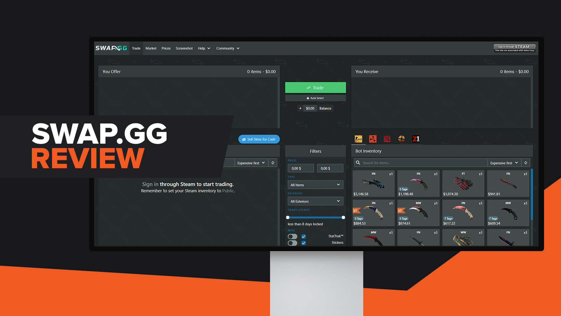 Swap.gg Review | Legit | Promo Code | Alternatives