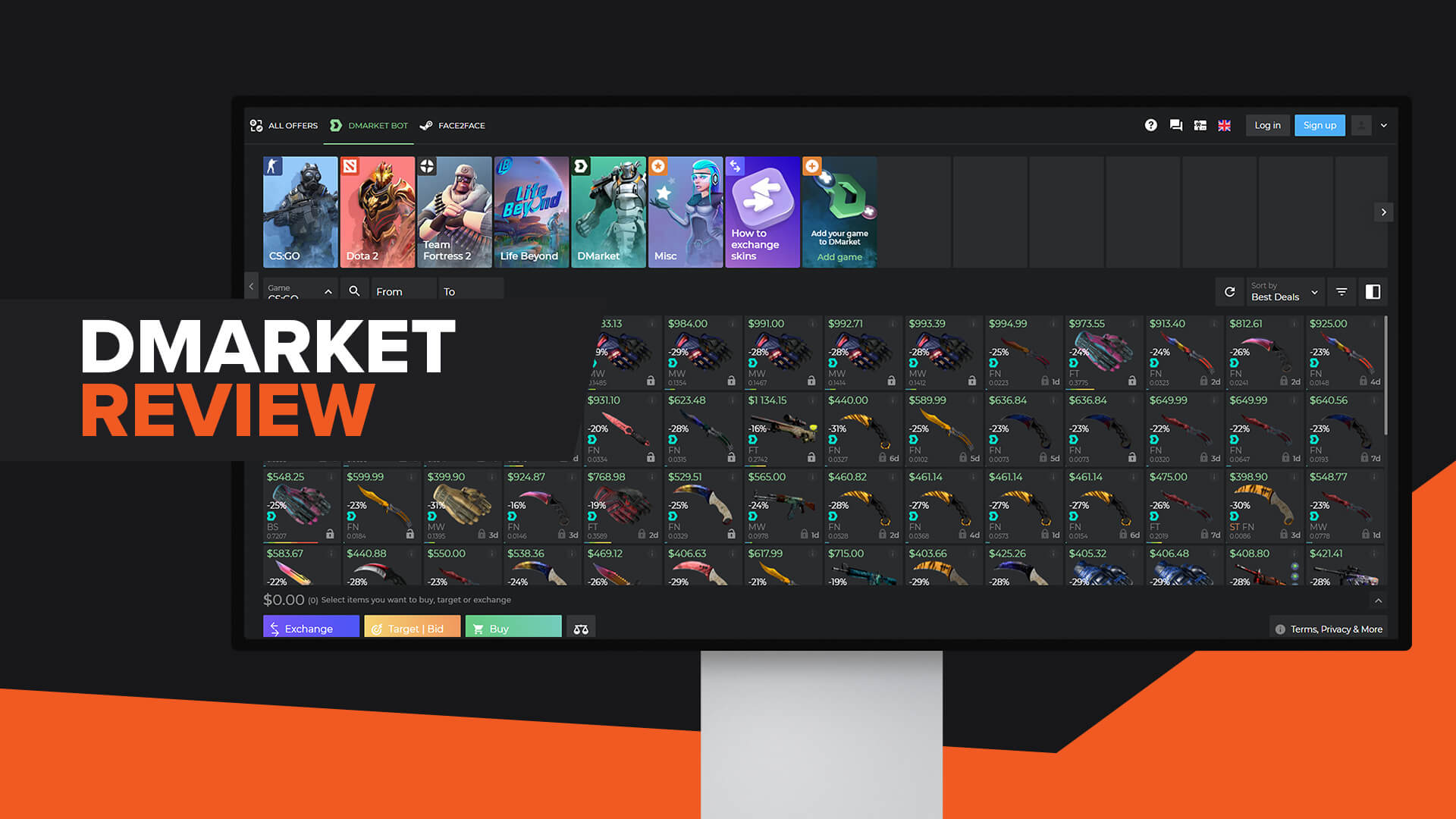 DMarket Review | Legit | Code | Alternatives