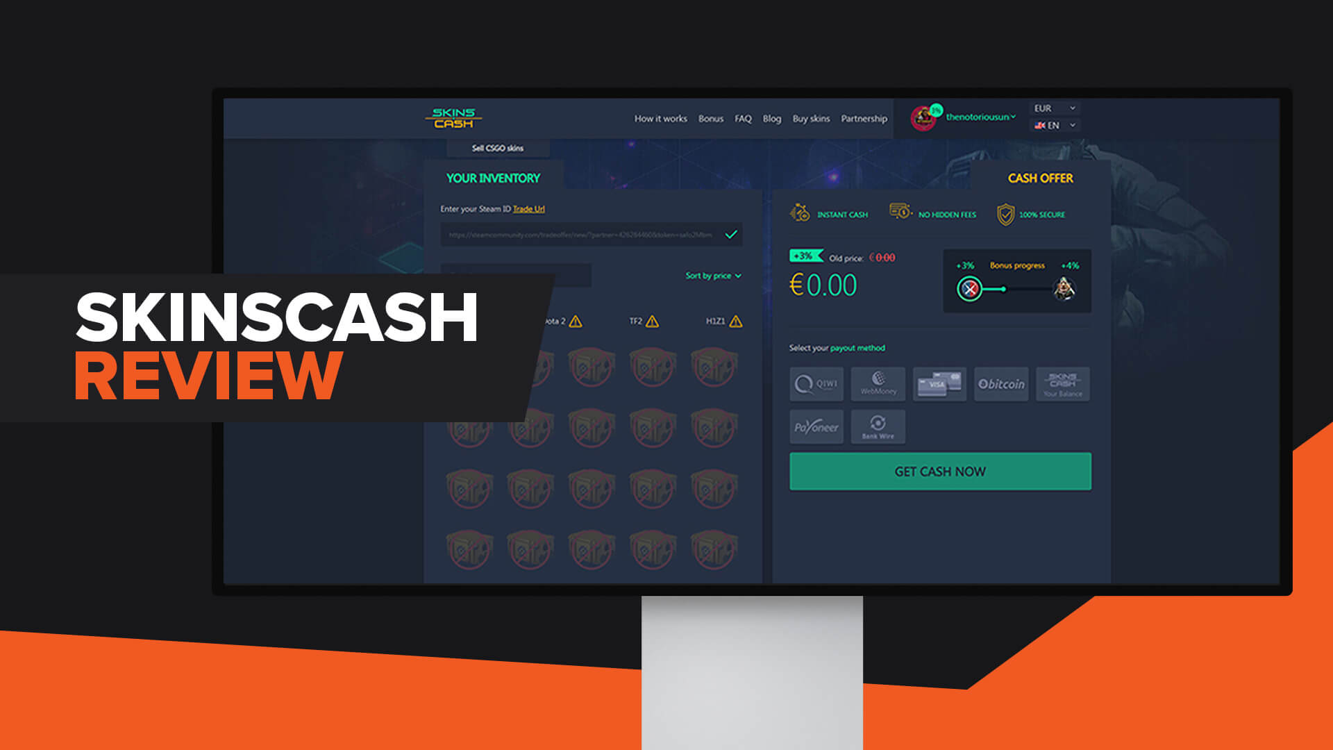 Skins.Cash Review | Legit | Promo Code | Alternatives