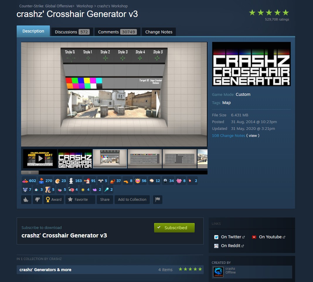 crashz crosshair generator