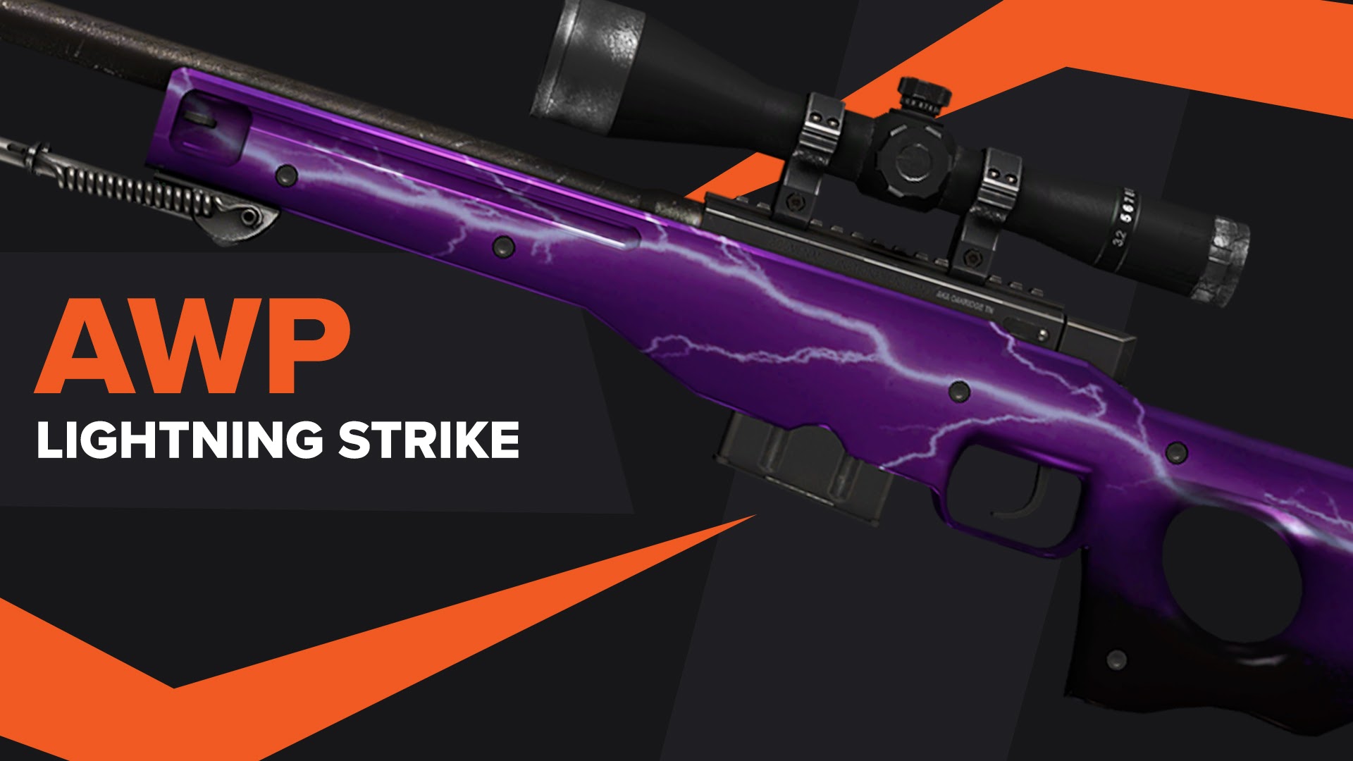 AWP Lightning Strike CSGO Skin