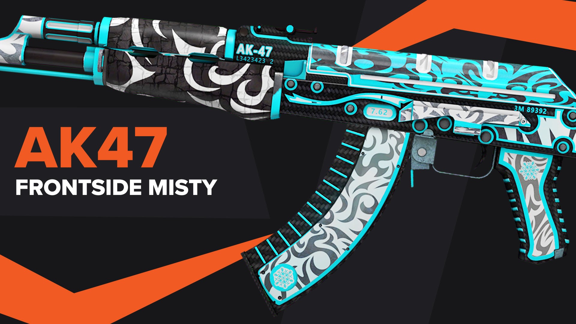 AK47 Frontside Misty CSGO Skin