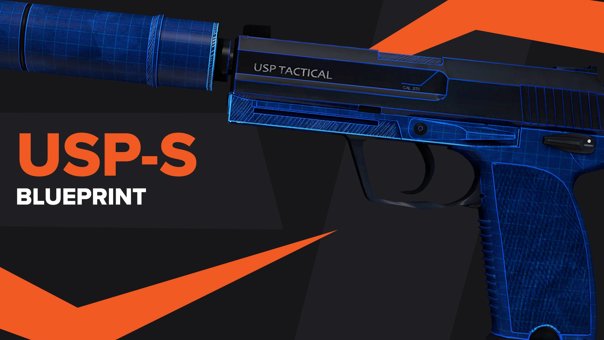 USPS Blueprint CSGO Skin
