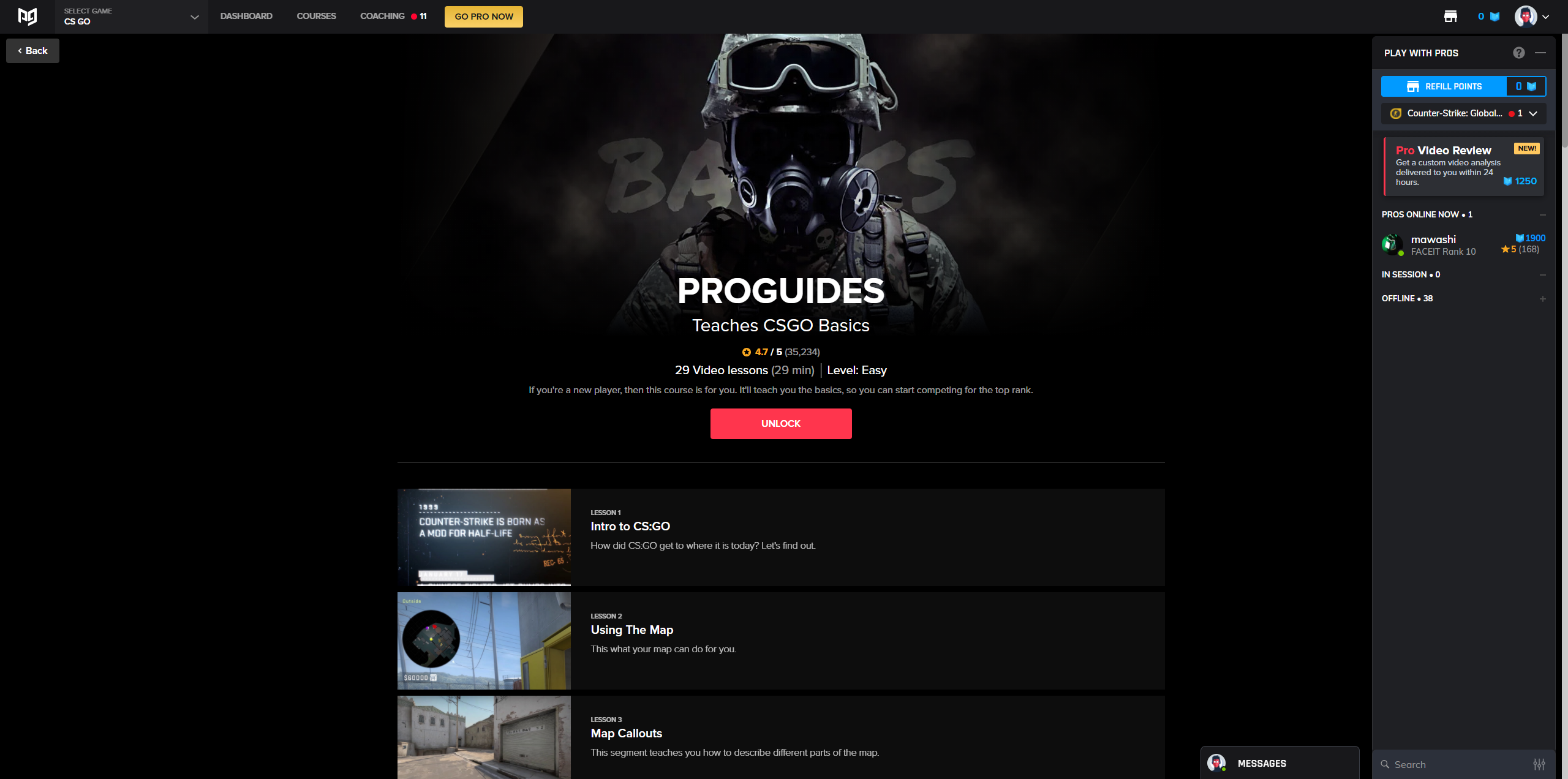 CSGO Course Proguides Review