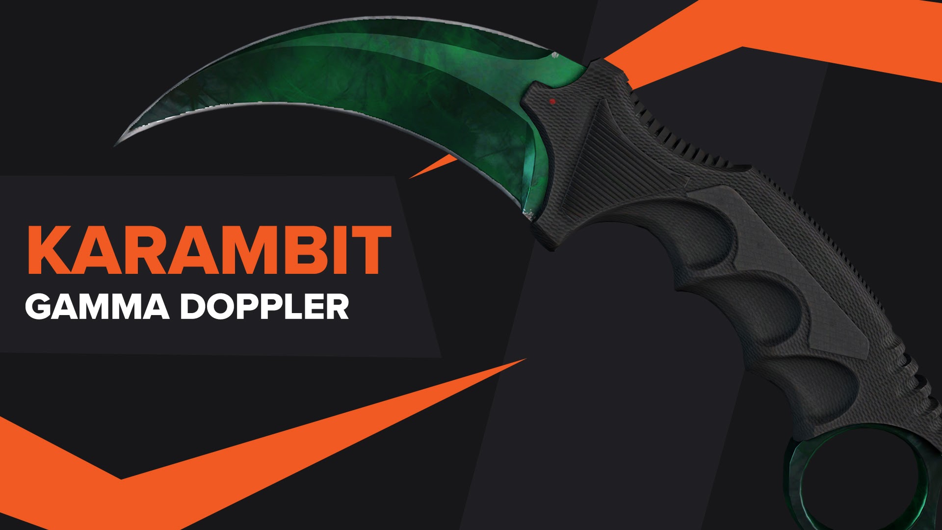 Karambit Gamma Doppler CSGO Skin