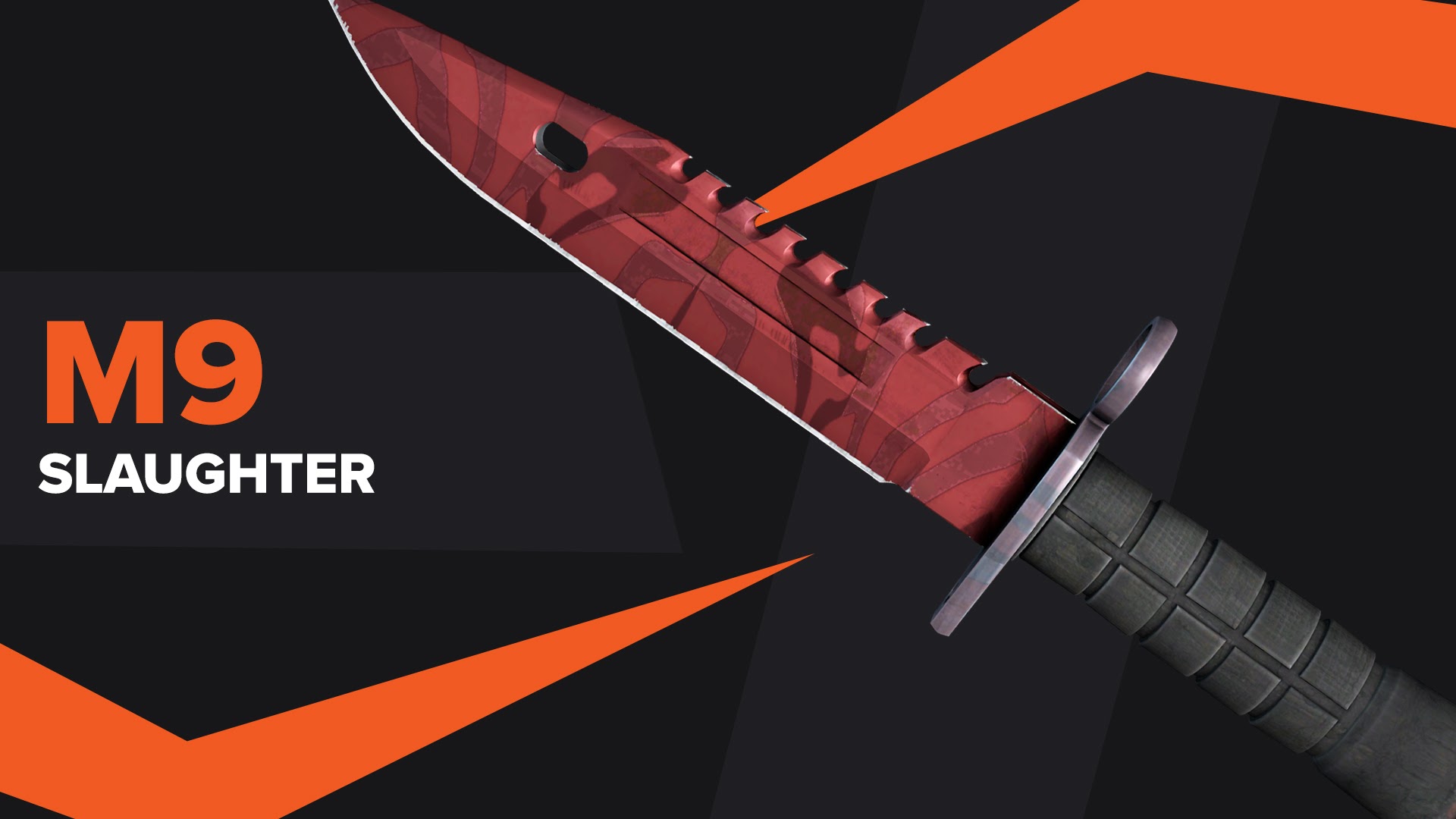 M9 Bayonet Slaughter CSGO Skin
